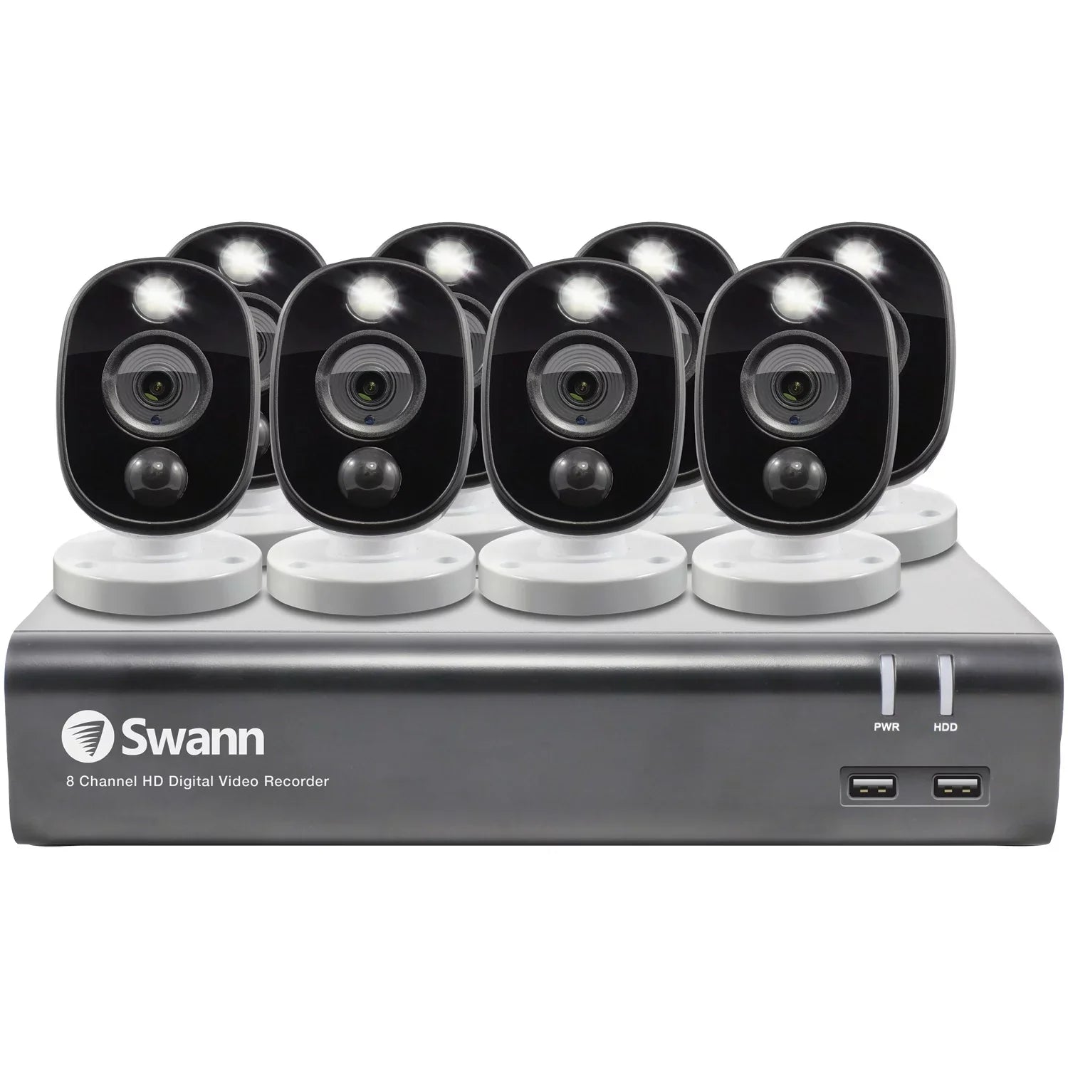 Sizewann SizeWDVK-845808WL-USize 1080p Full HD Sizeurveillance Sizeystem Kit with 8-Channel 1 TB DVR and Eight 1080p Cameras