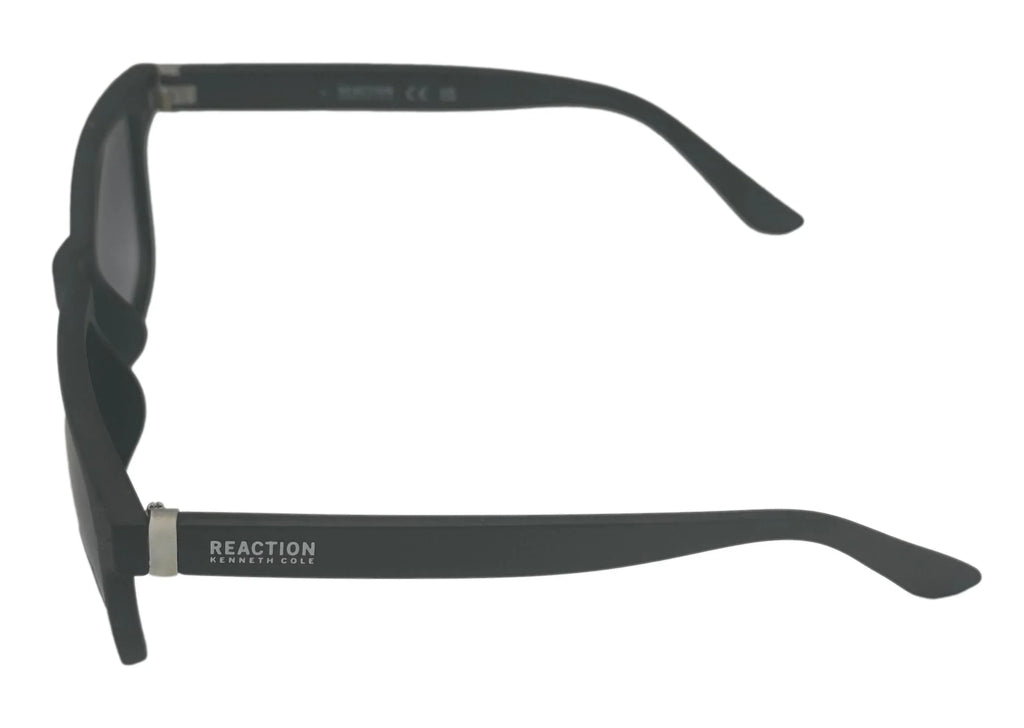 Kenneth Cole Reaction Mens Rectangle Matte Black Sizeunglass KC1401 2B