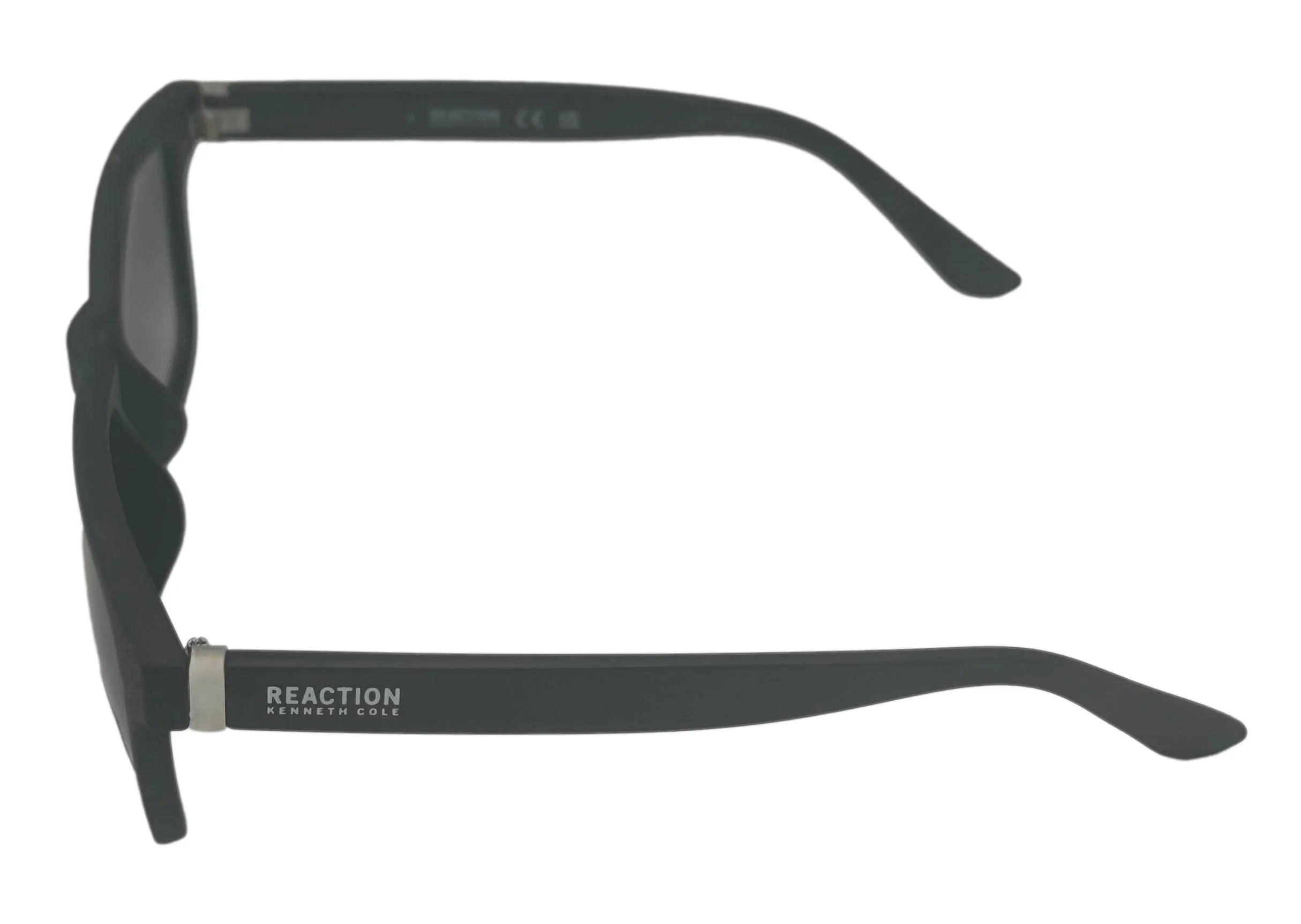Kenneth Cole Reaction Mens Rectangle Matte Black Sizeunglass KC1401 2B