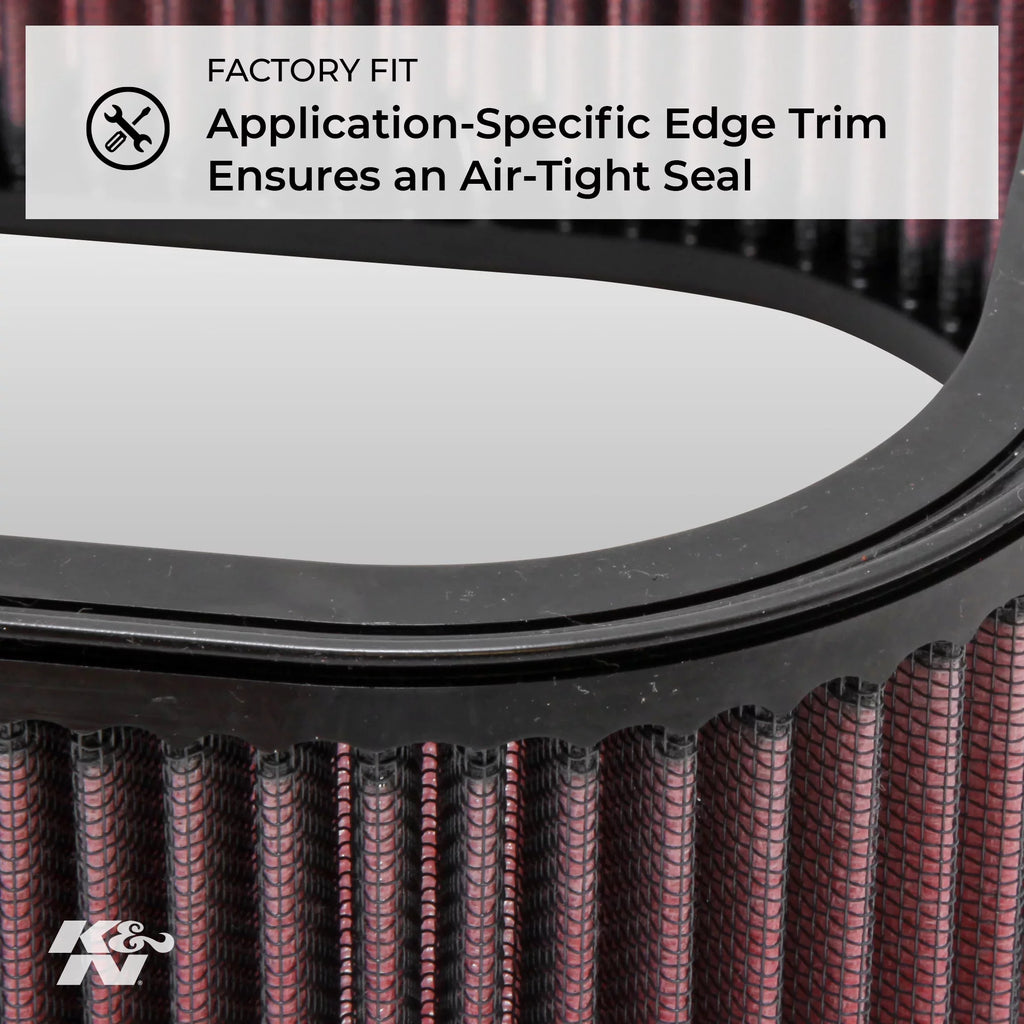 K&N Engine Air Filter: High Performance, Premium, Powersport Air Filter: 2018-2019 HONDA (GL1800 Gold Wing, Auto. DCT, Tour, Tour Airbag Auto. DCT) HA-1818