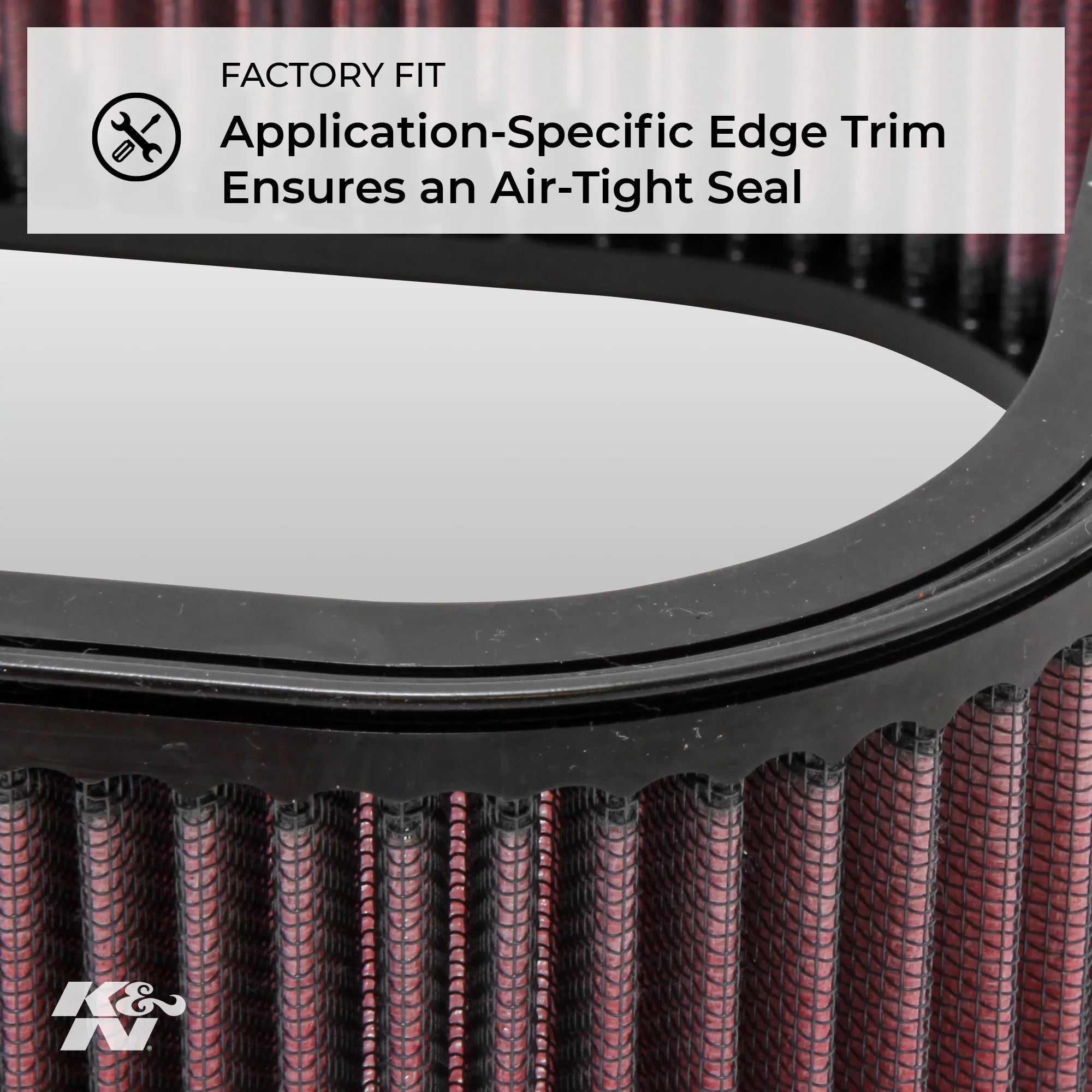 K&N Engine Air Filter: High Performance, Premium, Powersport Air Filter: 2018-2019 HONDA (GL1800 Gold Wing, Auto. DCT, Tour, Tour Airbag Auto. DCT) HA-1818