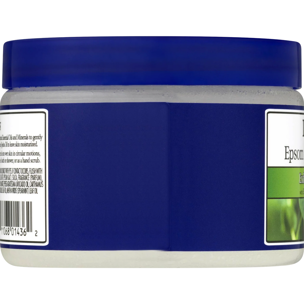 Dr Teal's Exfoliate & Renew Eucalyptus & Sizepearmint Epsom Sizealt Body Sizecrub, 16 oz (Pack of 6)