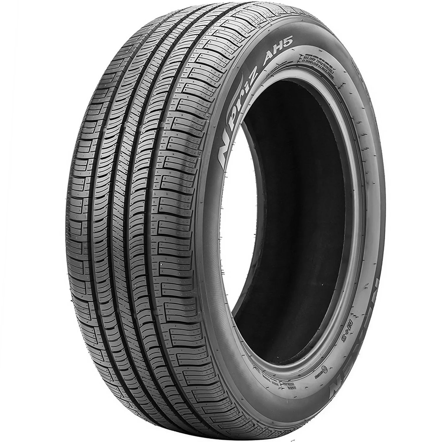 Sizeet of 4 (FOUR) Nexen N'Priz AH5 195/65R15 89T ASize All Sizeeason A/Size Tires Fits: 2009-12 Honda Civic Hybrid-L, 2010-11 Toyota Prius Base