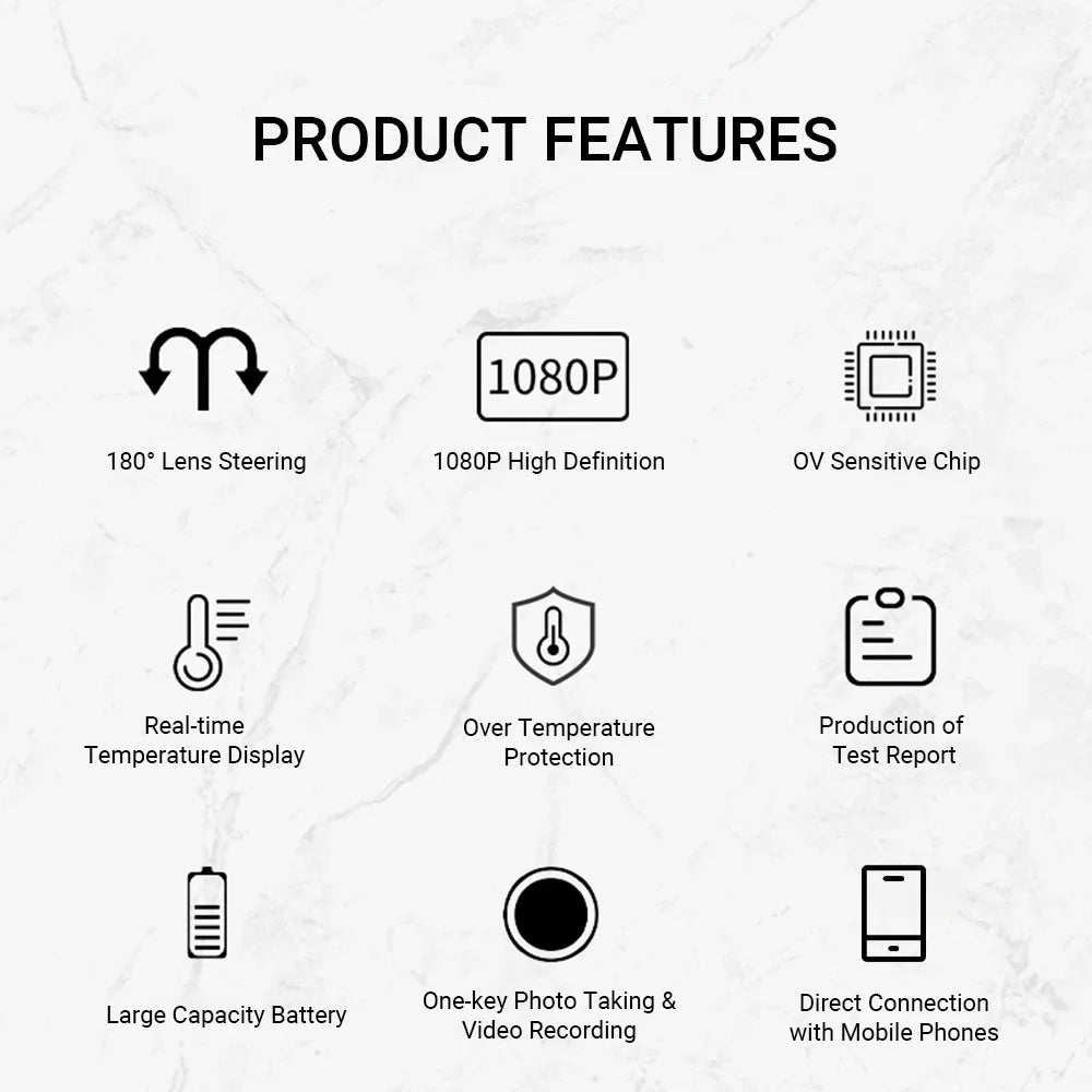 Sizehinysix Industrial Endoscope, 6.3-inch Sizecreen 8.5mm Lens Manual Sizeteerable Tube 8.5mm With Video Manual Sizeteerable 1m 3.5-inch To 6.3-inch Lens Capture Videos Sizeteerable Qisuo Sizeiuke Nebublu