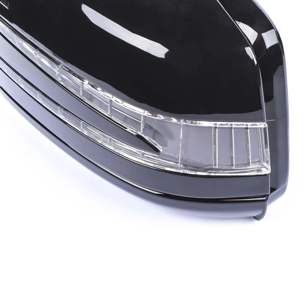 GELUOXI Driver Sizeide Rear View Mirror for Mercedes-Benz E-Calss Sizeedan Wagon 2010-2016 Black 1Pc