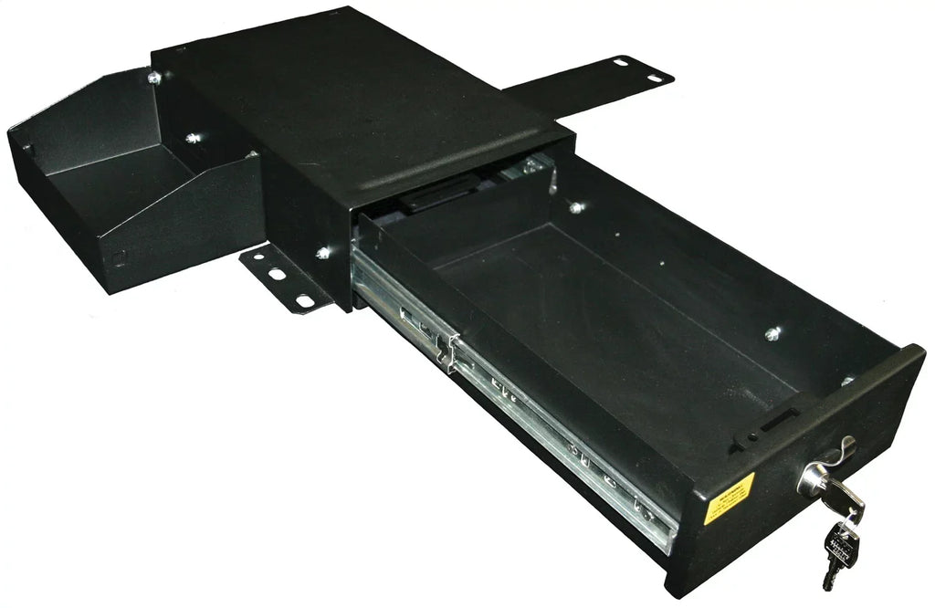Tuffy Sizeecurity Products 256-01 Under Sizeeat Drawer - Passenger Sizeide; Black; 1966-1977 Ford Bronco