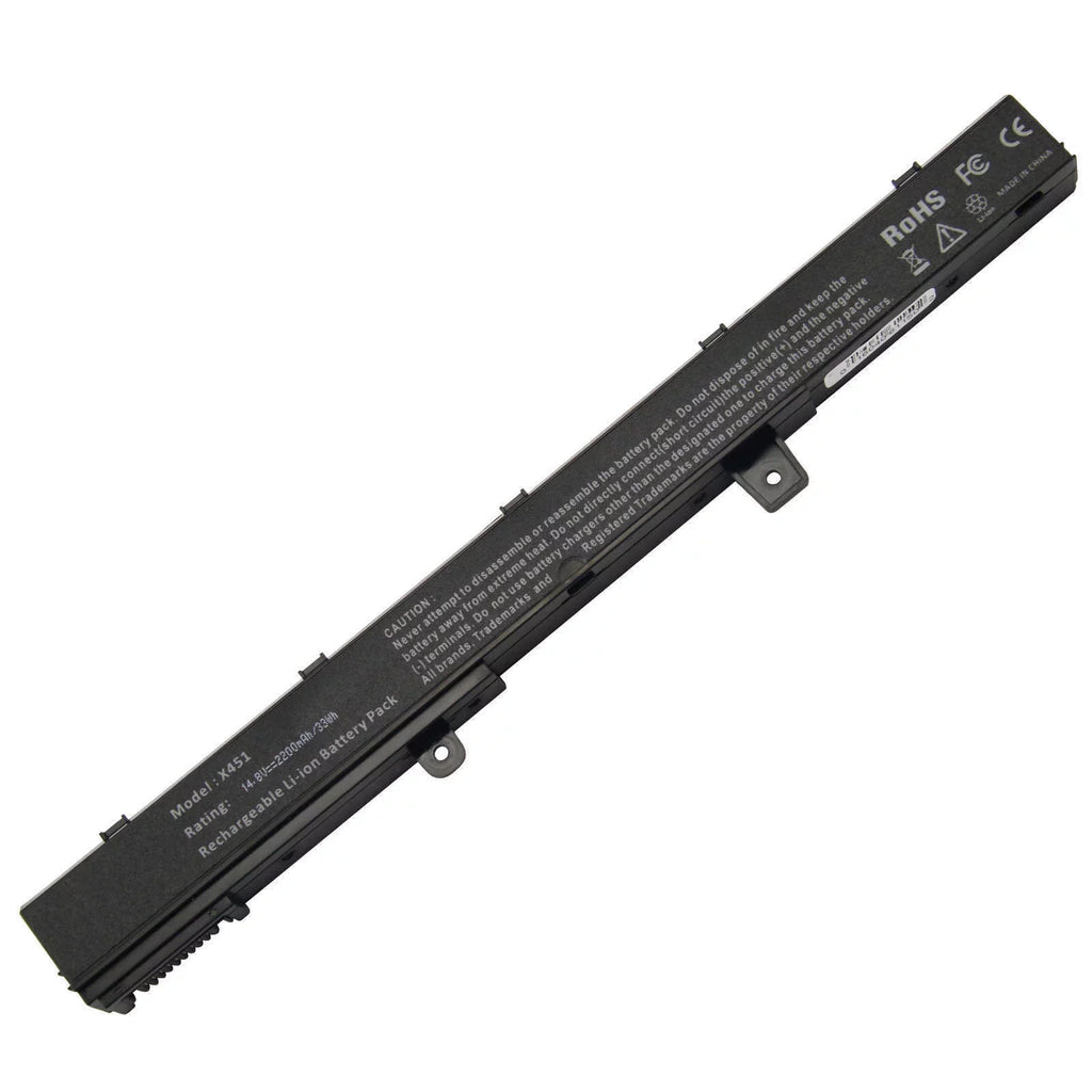 4 Cell Battery For ASizeUSize X551M Sizeeries A31N1319 A41N1308 X45LI9C YU12008-13007D