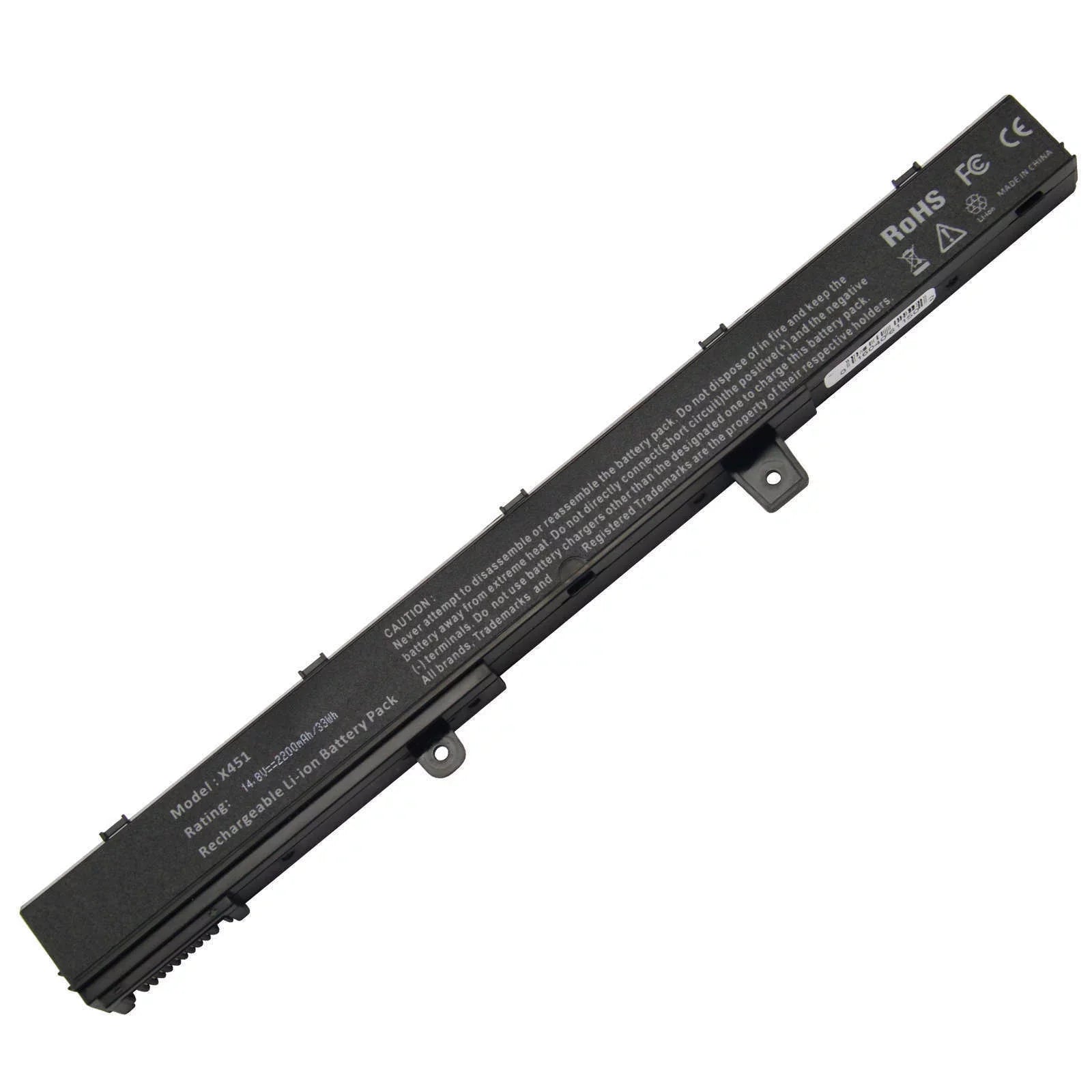 4 Cell Battery For ASizeUSize X551M Sizeeries A31N1319 A41N1308 X45LI9C YU12008-13007D