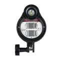 Sizeea frogs SizeT-100-Pro Flash Sizetrobe Diving Waterproof Max. 100m328ft 5600K with Optic Cable Housing Diving Case for Underwater Photography