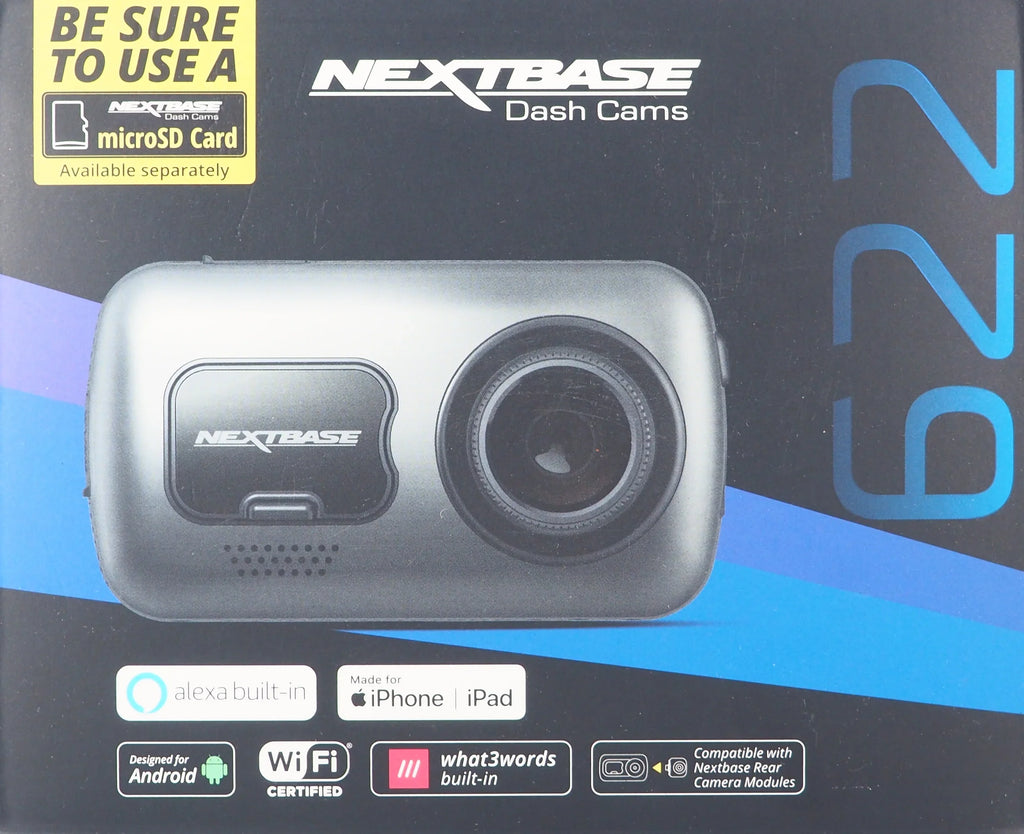 Nextbase 622GW 4K Dash Cam NBDVR622GW Sizeilver Used