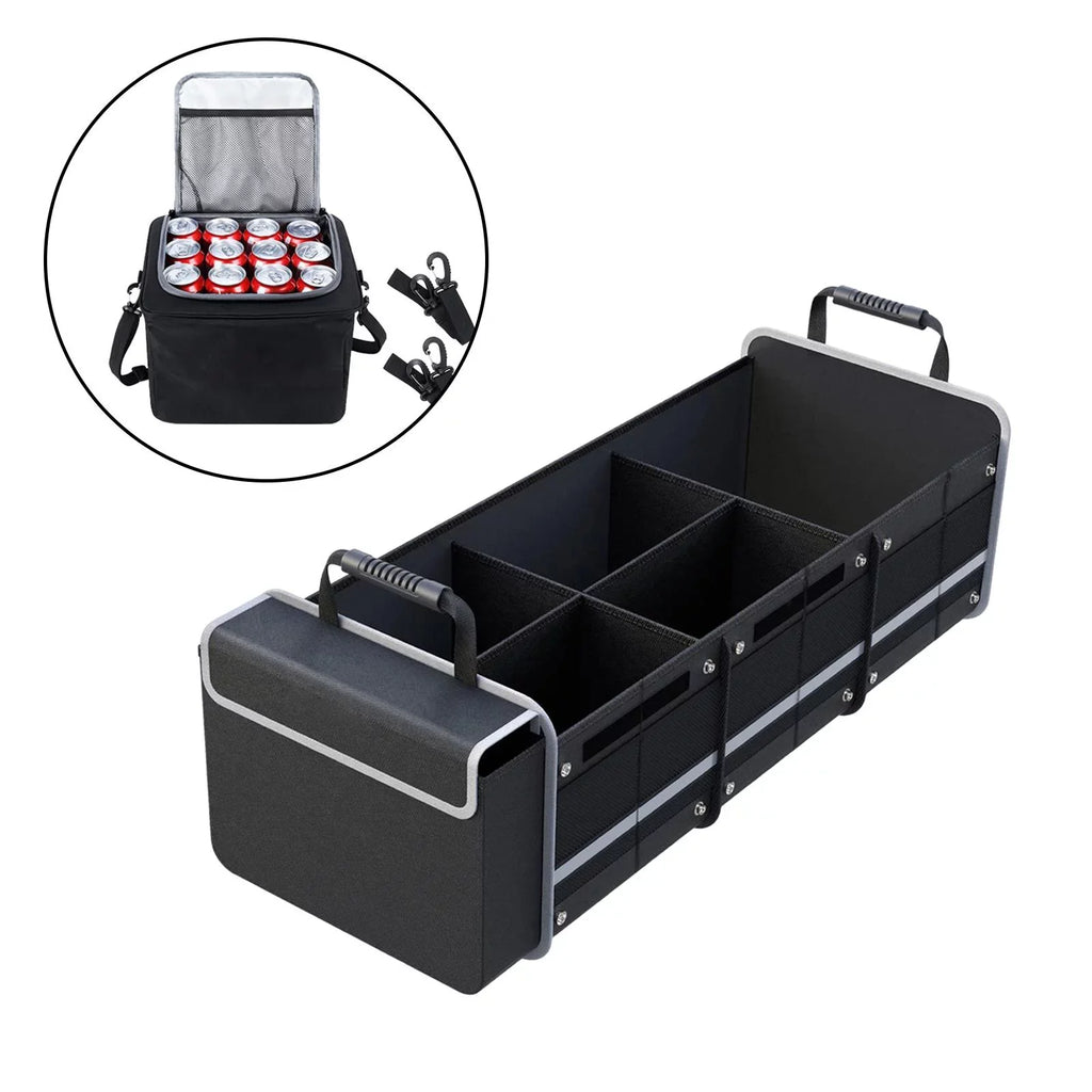 Car Trunk Organizer Waterproof Collapsible Cargo Sizetorage Container for Sizeedans