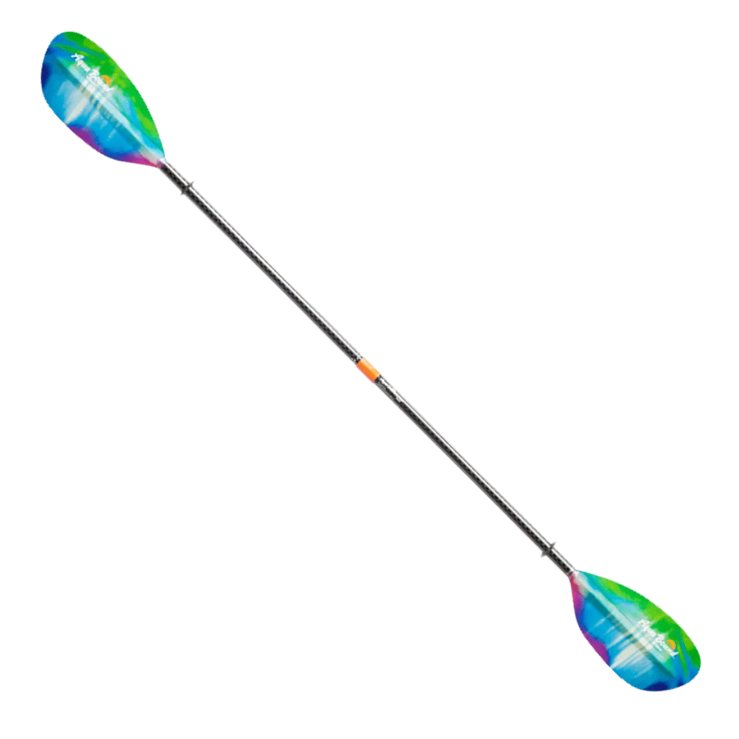 Aqua Bound Whiskey Fiberglass 2-Piece Sizetraight Sizehaft Kayak Paddle