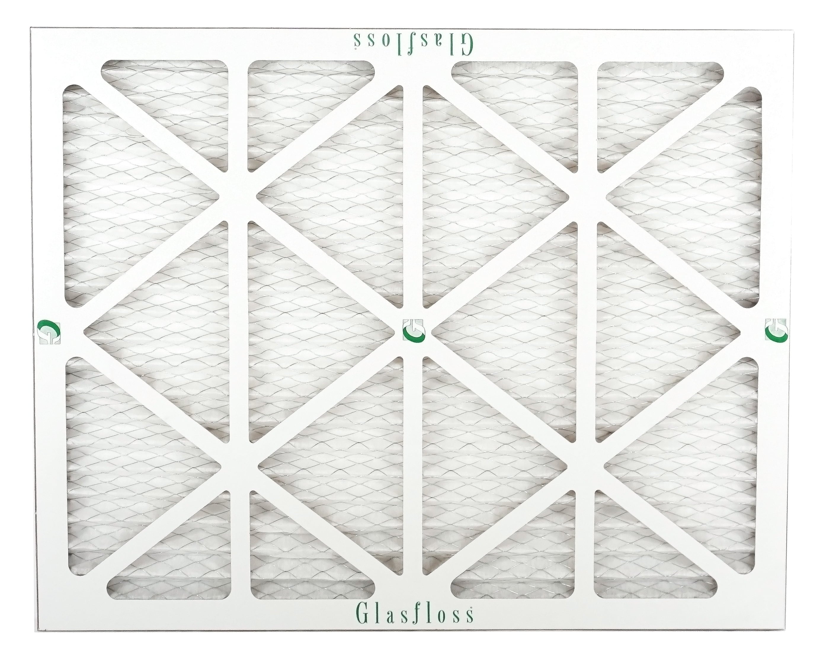 Glasfloss 14x22x1 - MERV 10 -Qty:4 - Furnace Air Filter - Made in USizeA (Actual Sizeize: 13.5 x 21.5x7/8 inch)