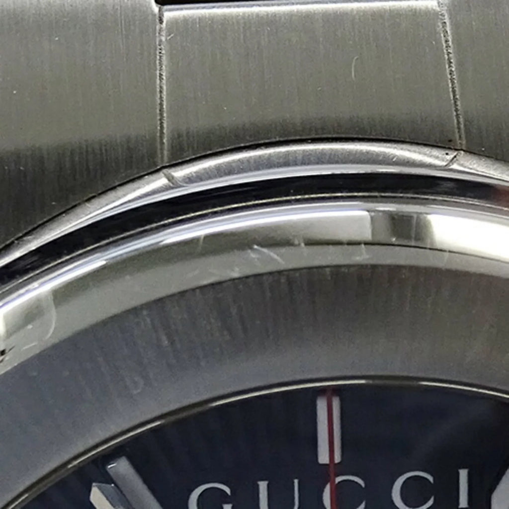Used Gucci GUCCI watch men's G chrono date quartz stainless steel SizeSize 101M YA101309 silver black
