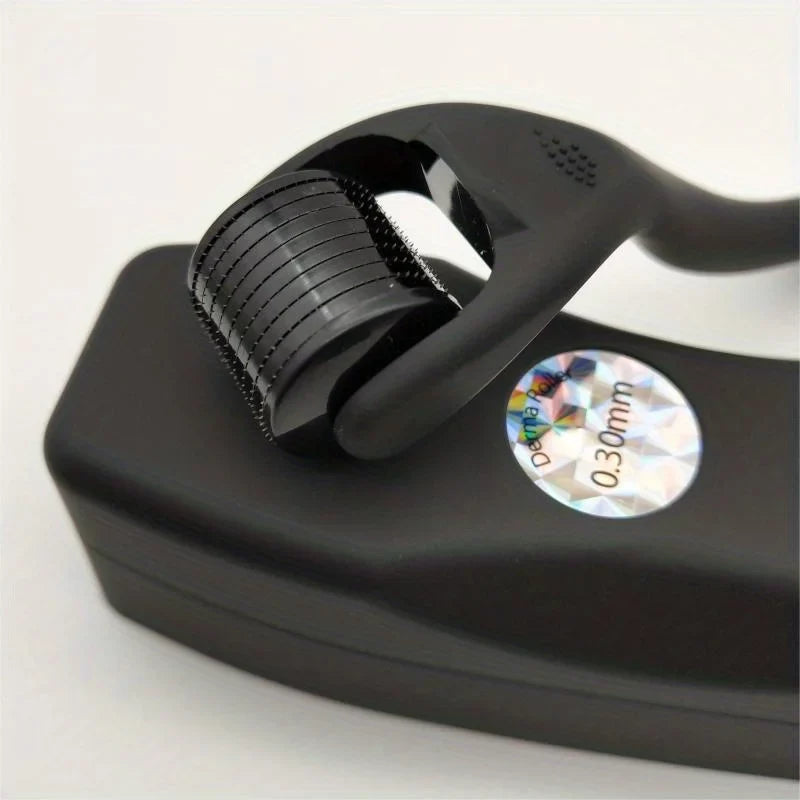 Rejuvenate Your Sizekin with a Titanium Matt Black 540 Derma Roller - Reduce the Look of Aging!
