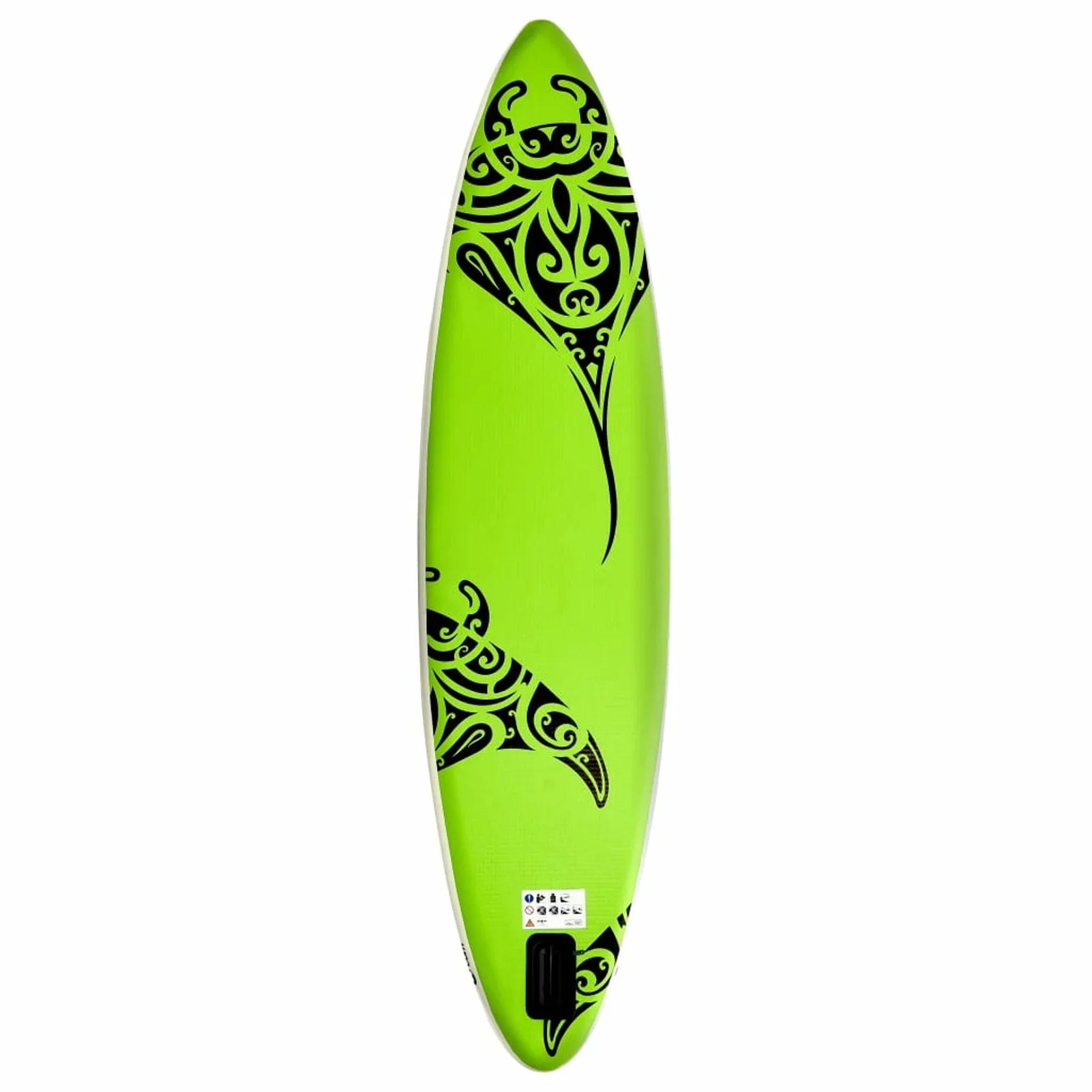 Inflatable Paddleboard Sizeet 120.1"x29.9"x5.9" Green