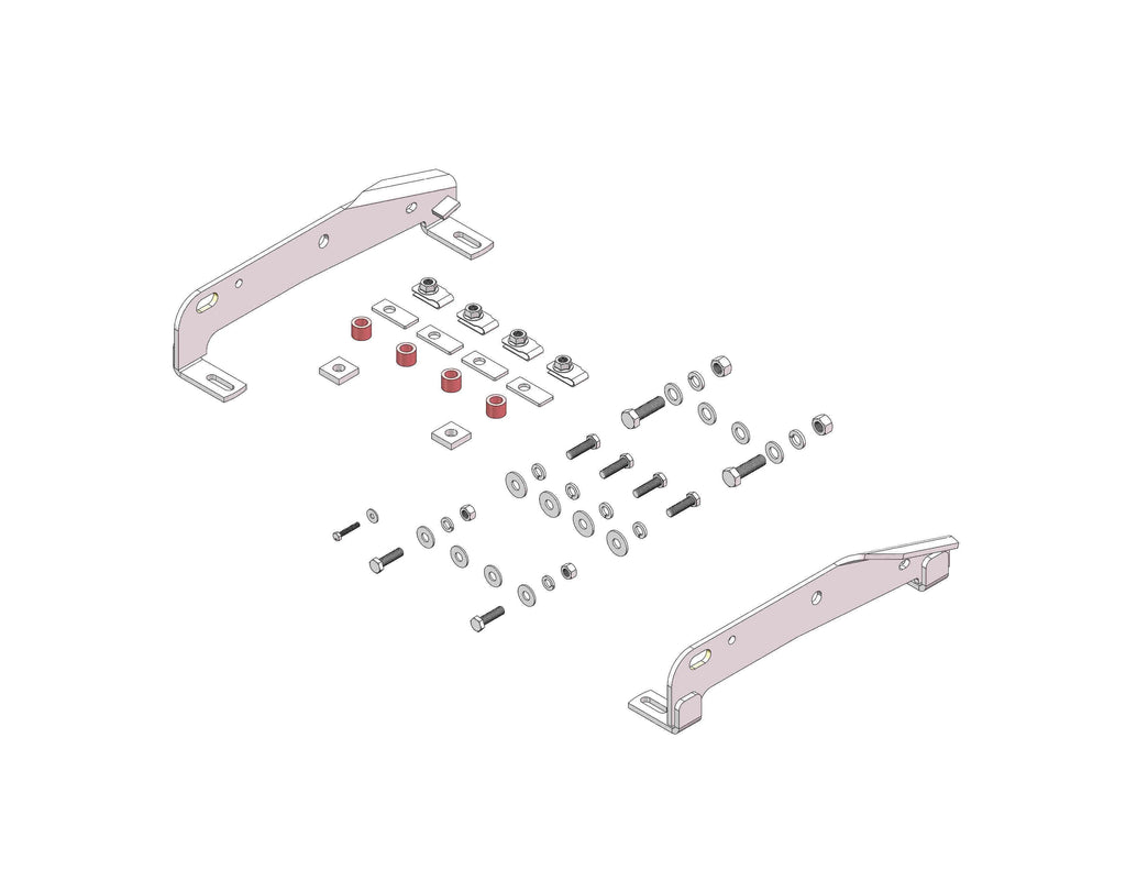 Husky Towing 31408 Bolt-On Fifth Wheel Hitch Mount Kit