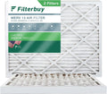 Filterbuy 12x16x2 MERV 13 Pleated HVAC AC Furnace Air Filters (2-Pack)