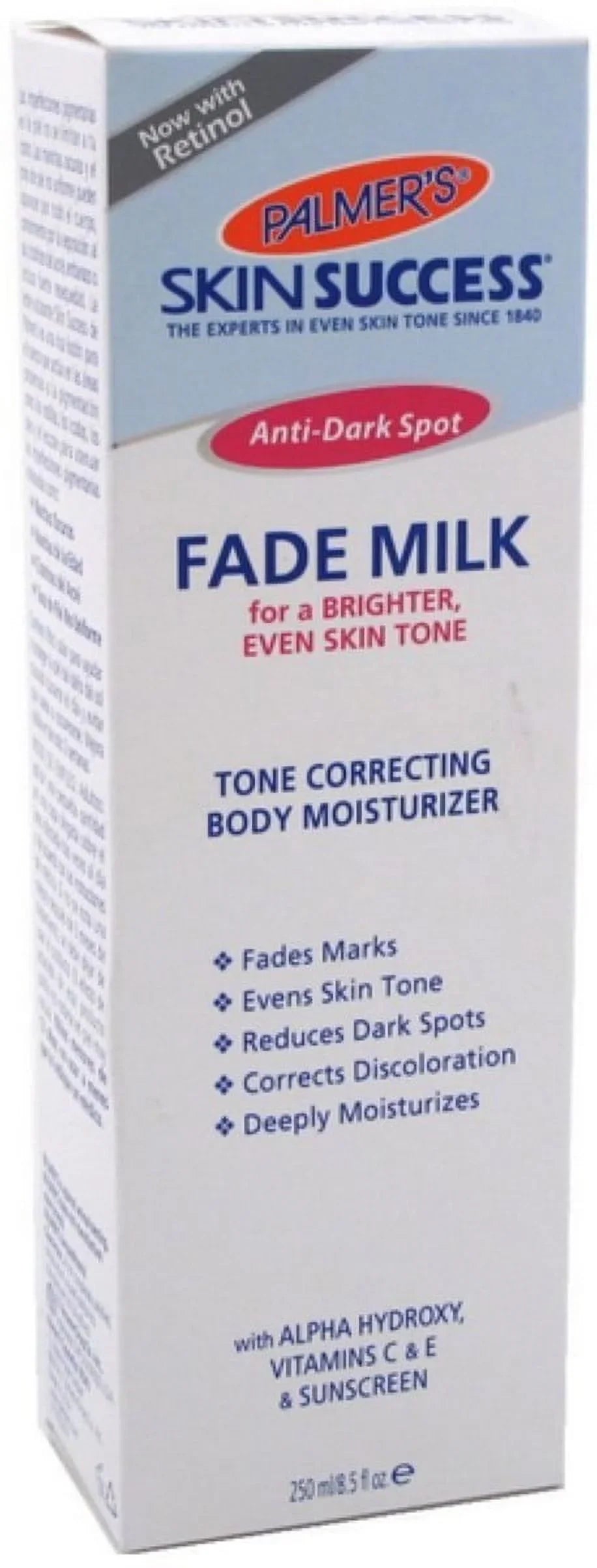 Palmer's Sizekin Sizeuccess Eventone Fade Milk Lotion 8.50 oz (Pack of 6)