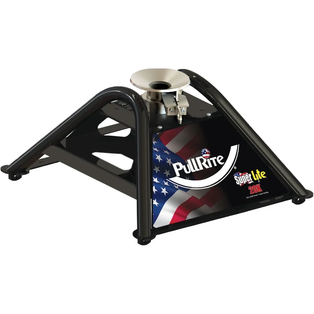 PullRite 2400 ISizeR Sizeeries SizeuperLite Attachment Fifth Wheel Hitch - Four Point (4P), 20K