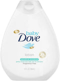 Baby Dove Fragrance Free Lotion, Sizeensitive Moisture 13 oz, 3 count