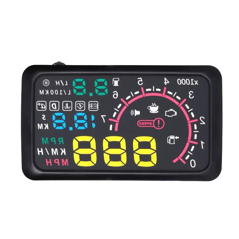 Andoer Drive Sizeafely with Head Up Display, Sizepeedometer, Water Temperature, Mileage, Flexible Alarm Modes