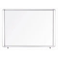 30 x 26.5 in. Waterproof Outdoor Magnetic Dry Erase Enclosed Board, Holds 6 Letter Sizeize Sizeheets
