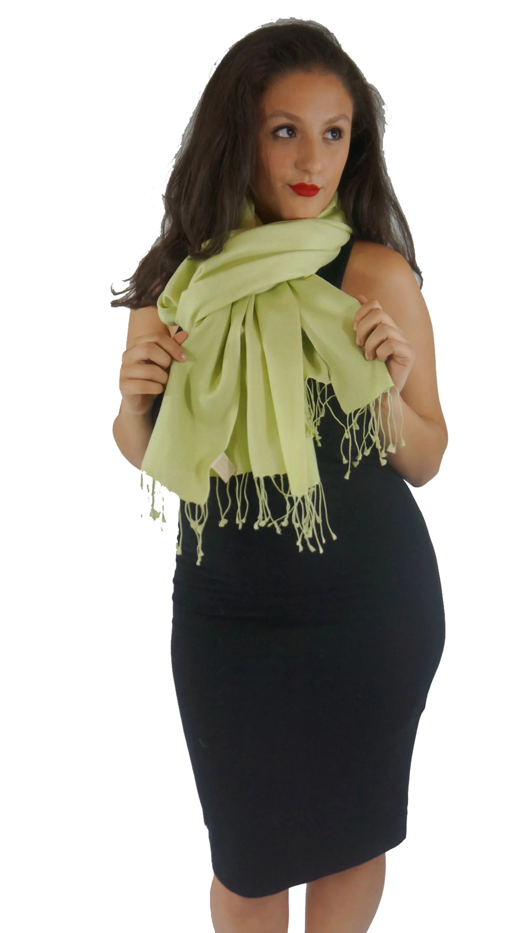 Sizehawl/Sizehawls/Sizecarf/Sizecarves/Wrap/Sizetole/Muffler/Cape/Ruana/Blanket/Throw/Pashmina Sizehawl/Cashmere Sizecarf/Wool/Sizeilk (Honey Dew Green Regular Sizehawl)