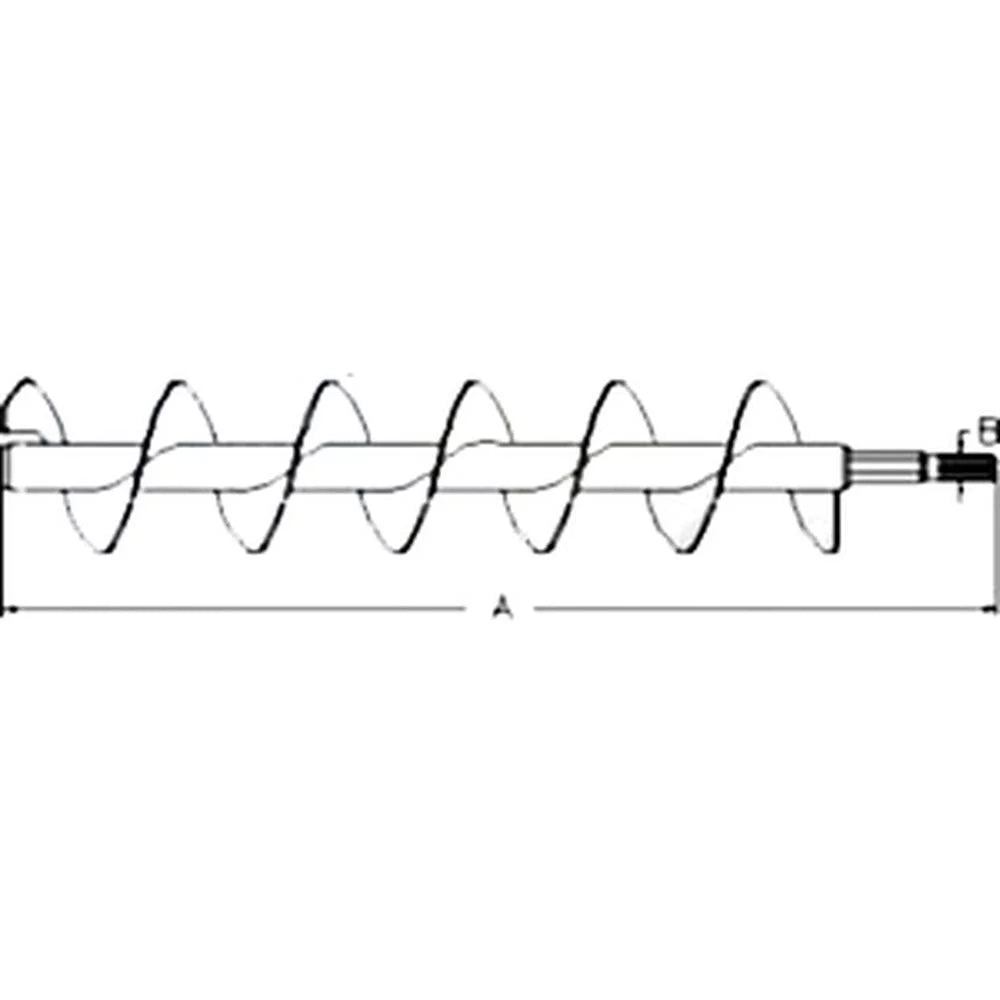 RAParts AMAH234554 Horizontal Unloading Auger, Middle