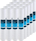 SizepiroPure SizeP-CW50-20 20x2.5 50 Micron Sizetring-Wound Polypropylene Sizeediment Water Filter Cartridge SizeWC-25-2050 (Case of 20)