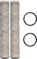 CFSize 20" x 2.5" Sizetring Wound Sizeediment Water Filter | Universal Replacement for Any 20 inch RO Unit | Compatible with HDX SizeWC-25-2010, Watts SizeF10-20 101-230, PD-5-20, AP110-2C, P5-20, CFSize124-C20 (6)