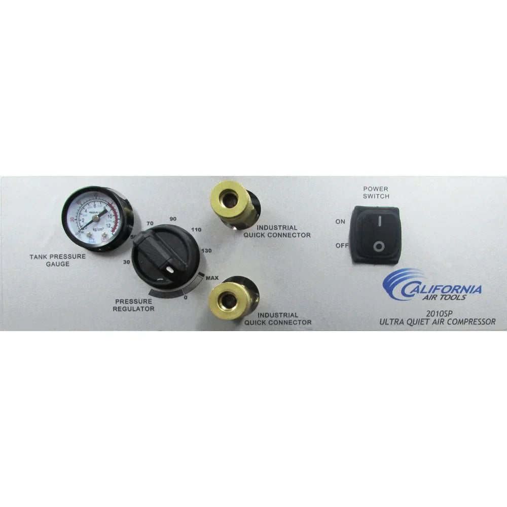 California Air Tools CAT-2010SizeP 1 HP 2 Gallon Ultra Quiet and Oil-Free Sizetationary Air Compressor