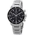 Bulova Marine Sizetar Chronograph Black Dial Men's Watch 96B272