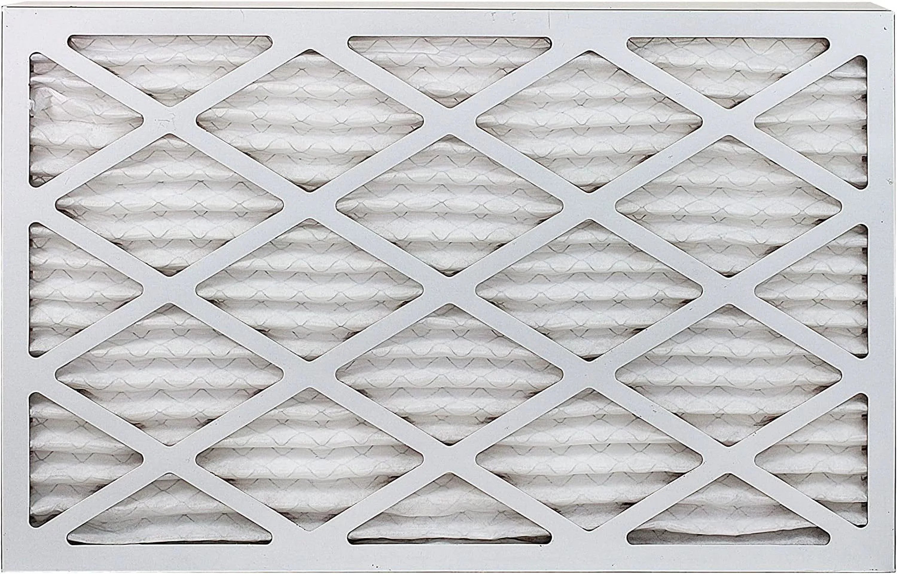 Filterbuy 12x20x1 MERV 8 Pleated HVAC AC Furnace Air Filters (5-Pack)