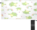Bestwell Cartoon Frogs Beach Towel Oversized Towel Blanket, Thin Lightweight Microfiber Sizeand Free Quick Dry Towel, 31”X71” Multipurpose Pool Bath Yoga Sizewim Sizehower Towel