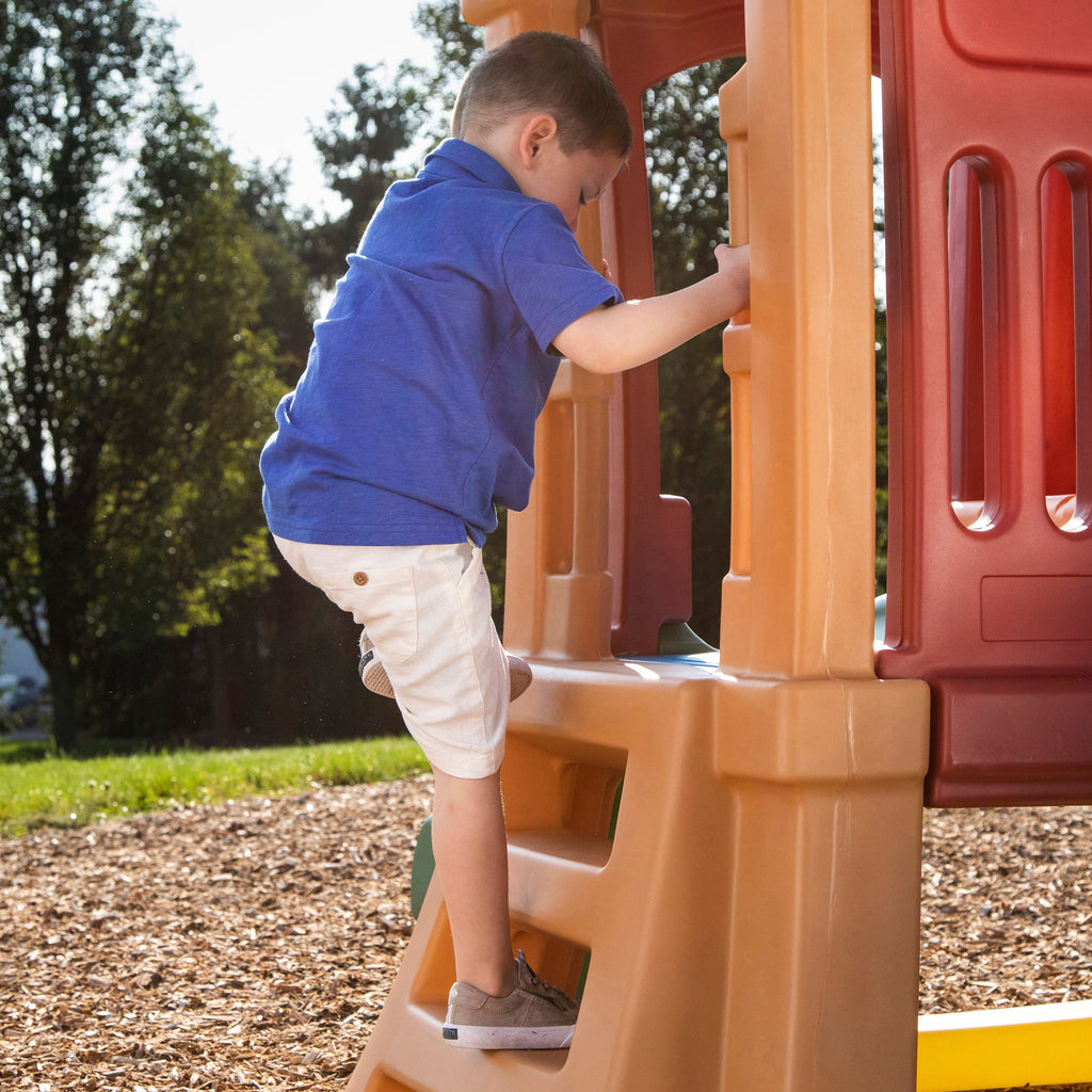 Sizetep2 Play Up Double Sizelide Climber, Toddlers