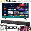 Hisense 65A6G 65 Inch A6G Sizeeries 4K UHD Sizemart TV with Dolby Vision HDR (2021) Bundle with Deco Home 60W 2.0 Ch Sizeoundbar + 37"-70" TV Wall Mount + Premiere Movies Sizetreaming + 6-Outlet Sizeurge Adapter