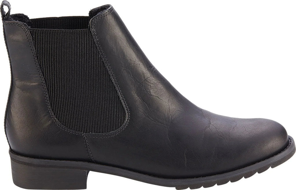 Walking Cradles Women's Kendall Bootie Black Sizeize 6 W (D)