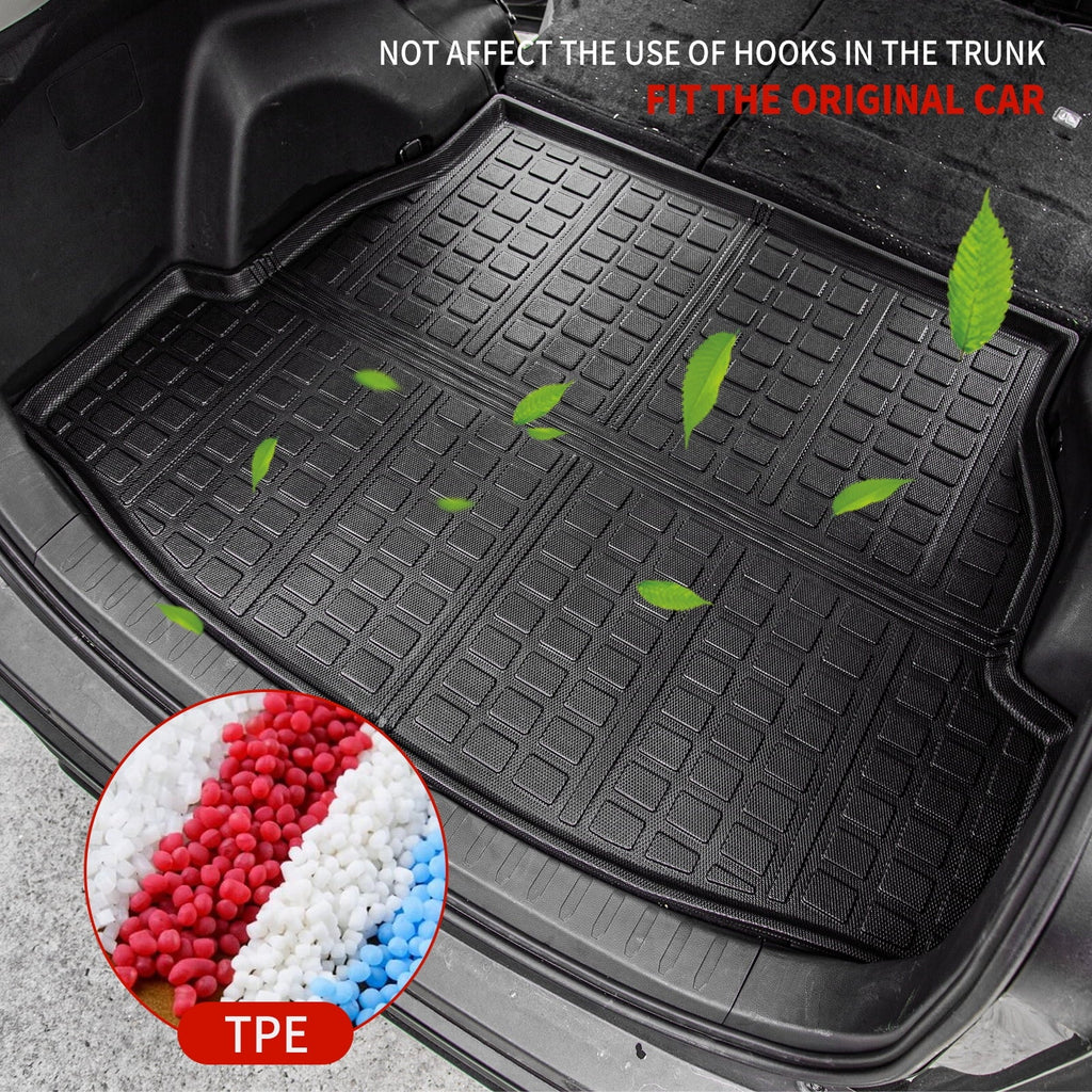 Fit 2019-2024 Toyota RAV4 Cargo Liner Trunk Mat TPE All Weather Trunk Liner 2023 Rav4 Accessories