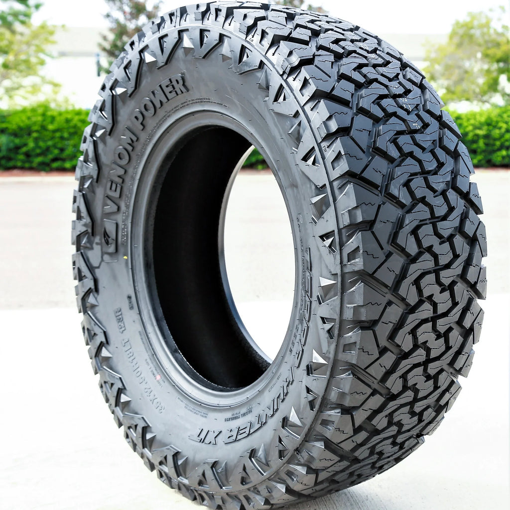 Pair of 2 (TWO) Venom Power Terra Hunter X/T LT 35X12.50R18 Load E 10 Ply XT Extreme Terrain Tires