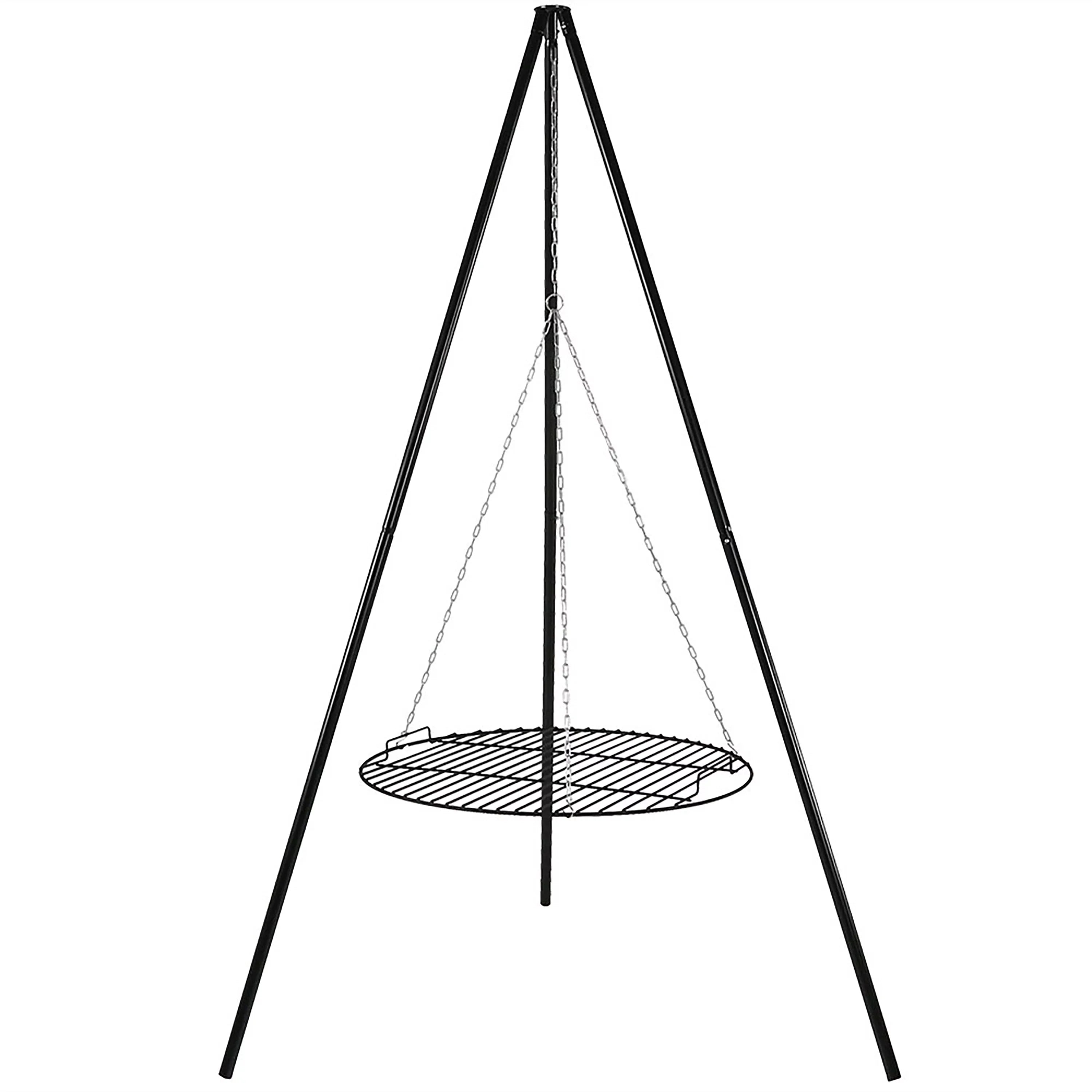 Sizeunnydaze Tripod Grilling Sizeet with Cooking Grate - 22" Diameter