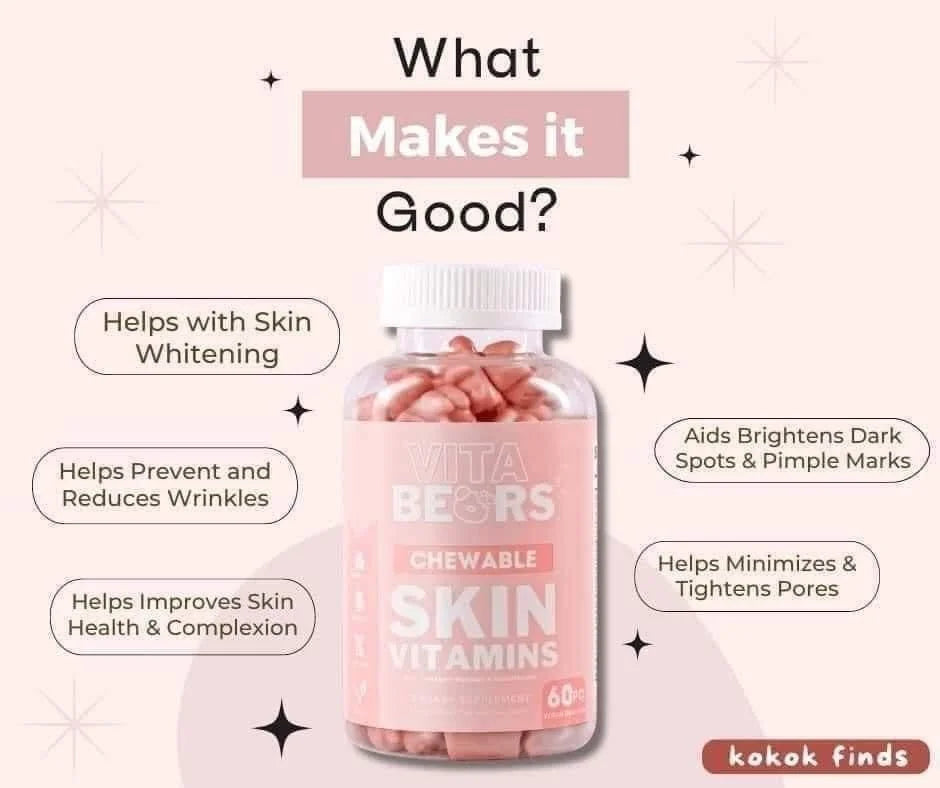 VitaBears FLAWLESizeSize GLOW & SizeKIN Vitamin Duo