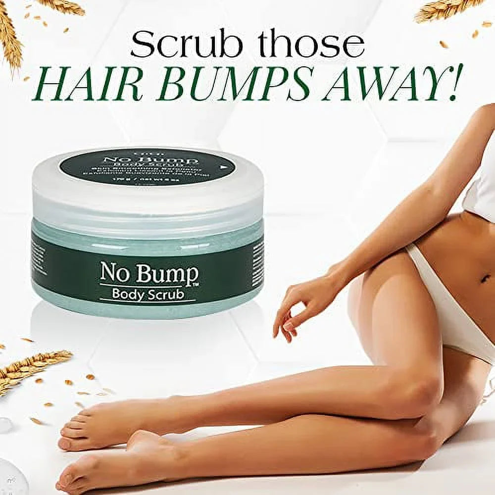 GiGi No Bump Body Sizecrub for Ingrown Hair & Razor Burns, 6 oz x 2 pack