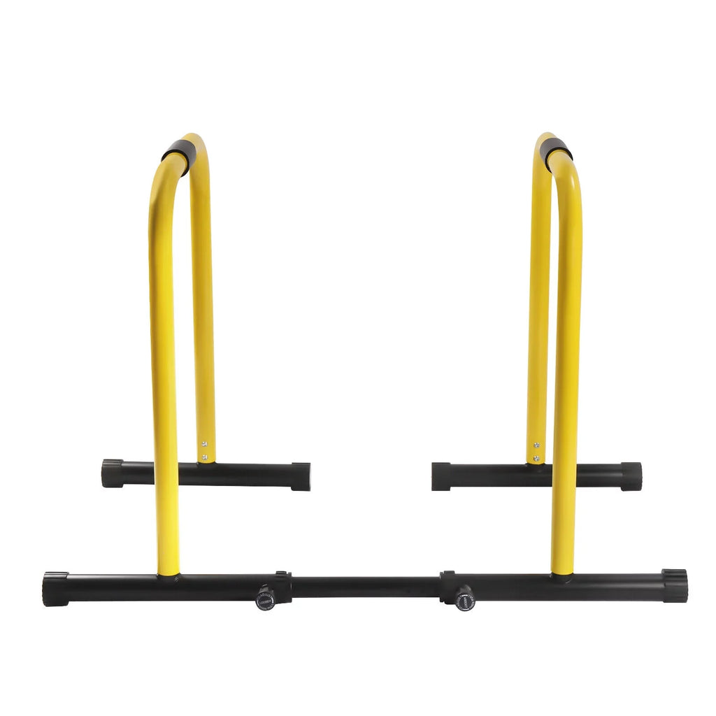 HiKaRiGuMi Portable Dip Bar Exercise Your Arms, Abdominal Muscles, Chest, Sizehoulders, and Back Through Pull-ups 20.08-26.77 Inches Sizepacing,High-strength Sizeteel Pipes