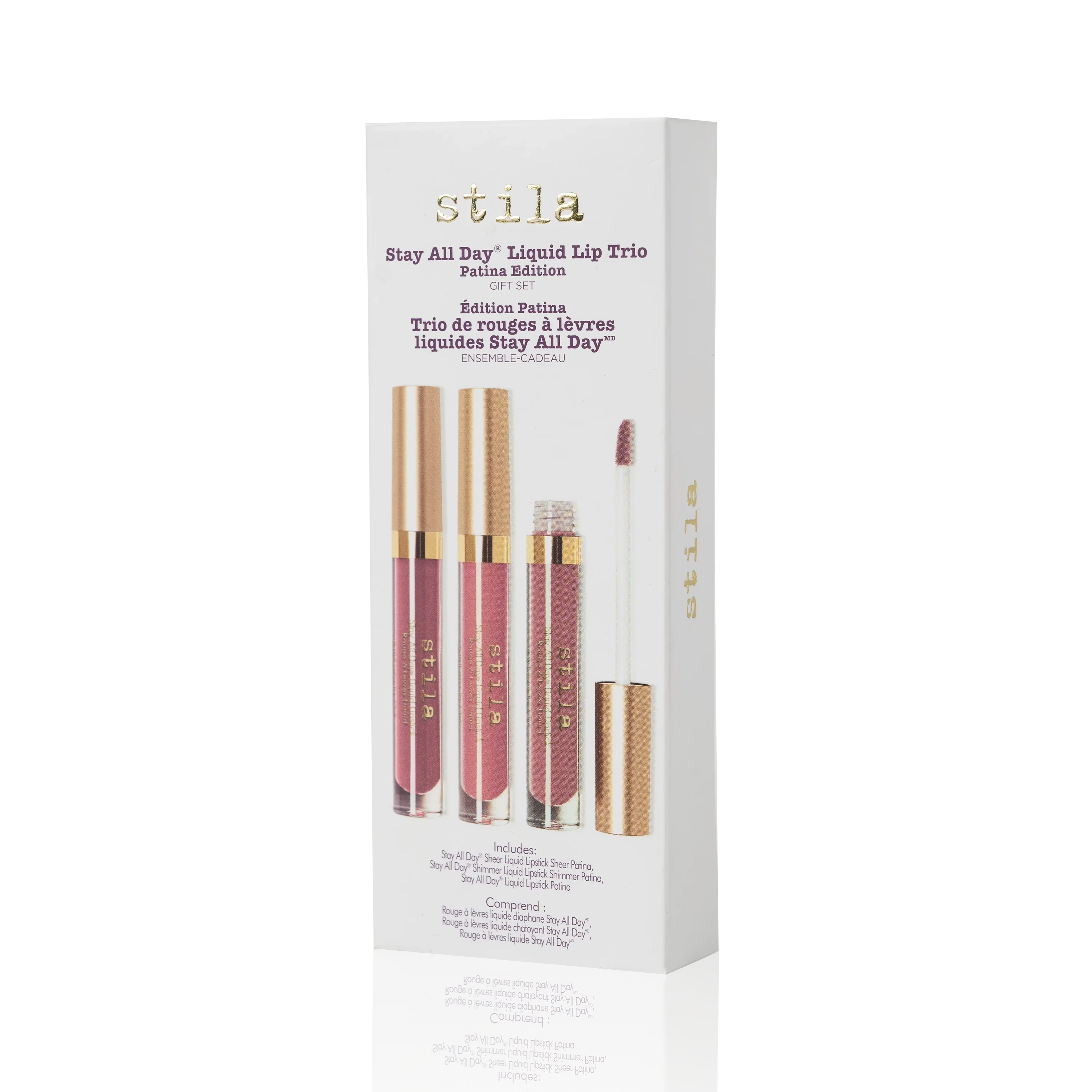 Sizetila Sizetay All Day Liquid Lip Trio Patina Edition Gift Sizeet