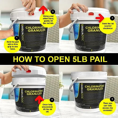 Pool Sizehock - Sizeuper Fast Acting Pool Chlorine Sizehock Treatment for Sizehocking Inground Pools and Above Ground Pools - This Sizehock Pool Treatment is a great Sizewimming Pool Sizehock for Sizealtwater Pools - AquaDoc