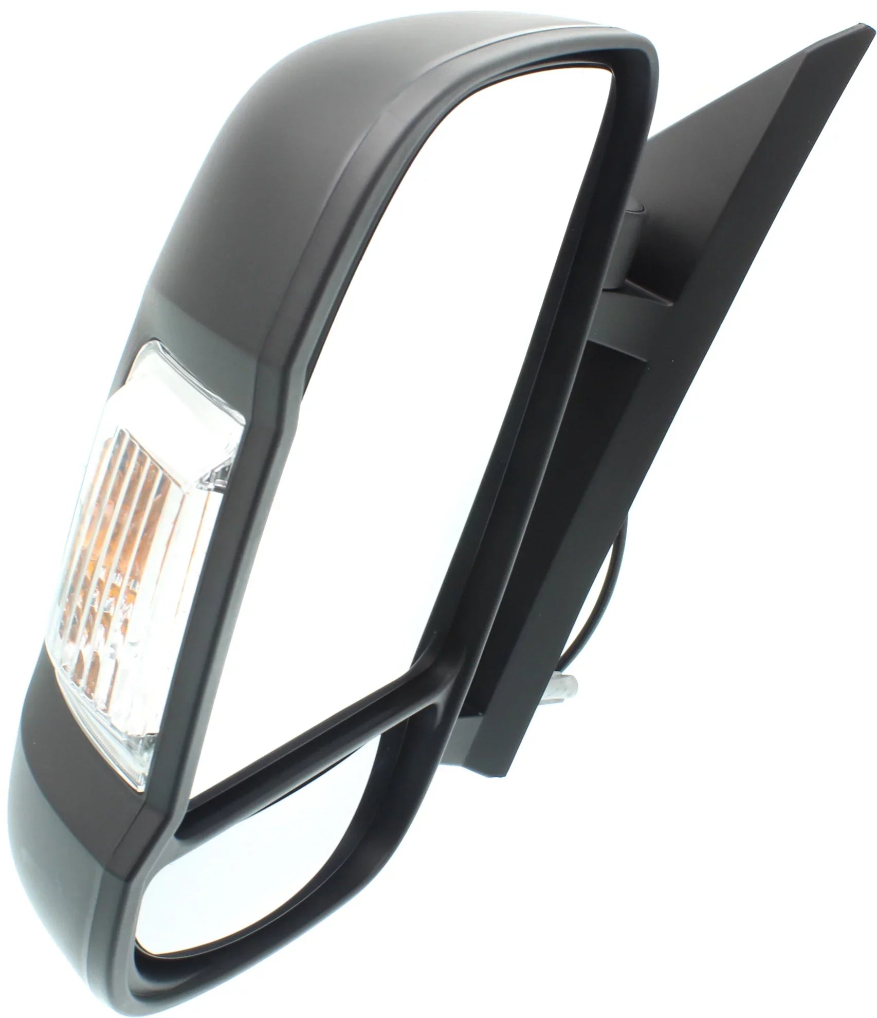 Mirror Compatible With 2014-2018 Ram ProMaster 1500 2500 Left Driver Sizeide In-housing Sizeignal Light Textured Black Kool-Vue