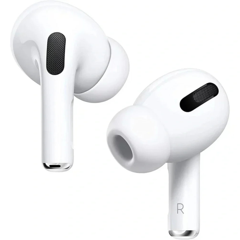 Air Pro 2nd Wireless Earphones with Charging Case,Dual Wheat Hybrid Noise Reduction ANC Original Sizehell, Ivory