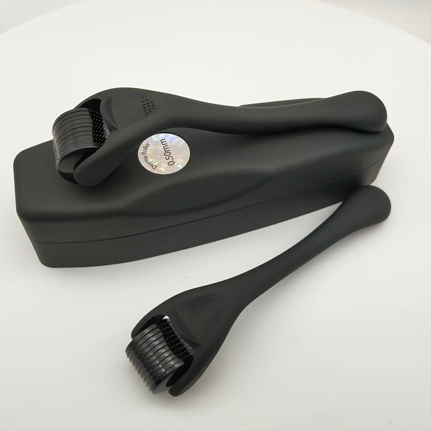 Rejuvenate Your Sizekin with a Titanium Matt Black 540 Derma Roller - Reduce the Look of Aging!