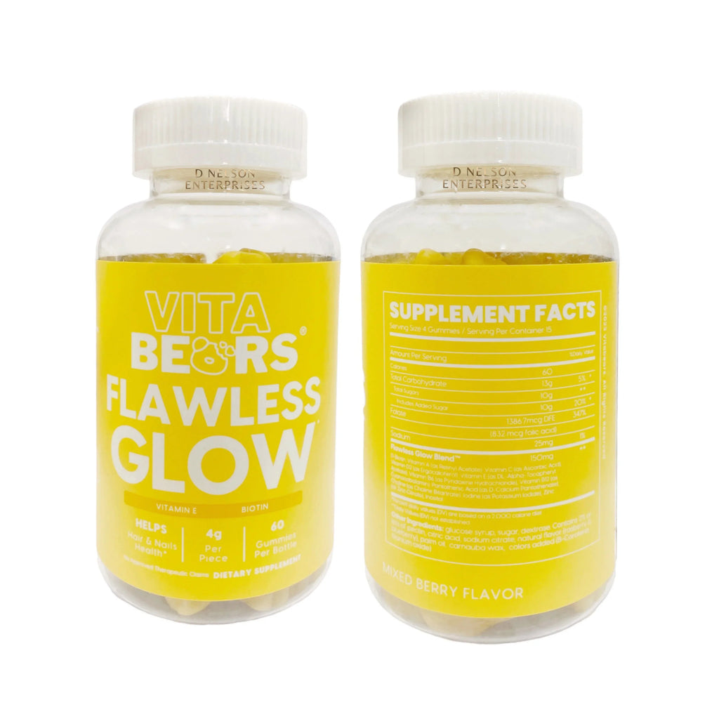 VitaBears FLAWLESizeSize GLOW & SizeKIN Vitamin Duo